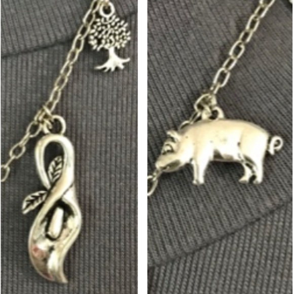 “Gaia: Mother Earth" Terra Greek Roman Goddess Handmade Mythology Necklace Trees - Picture 5 of 16